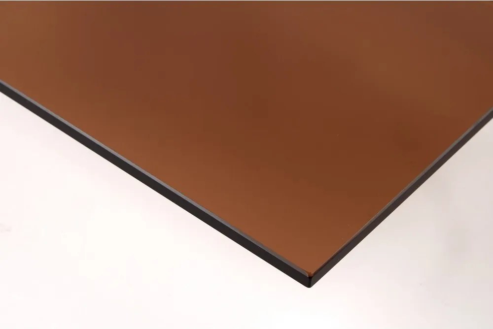 Măsuță de cafea maro rotundă din oțel ø 70 cm Dunsley – Actona