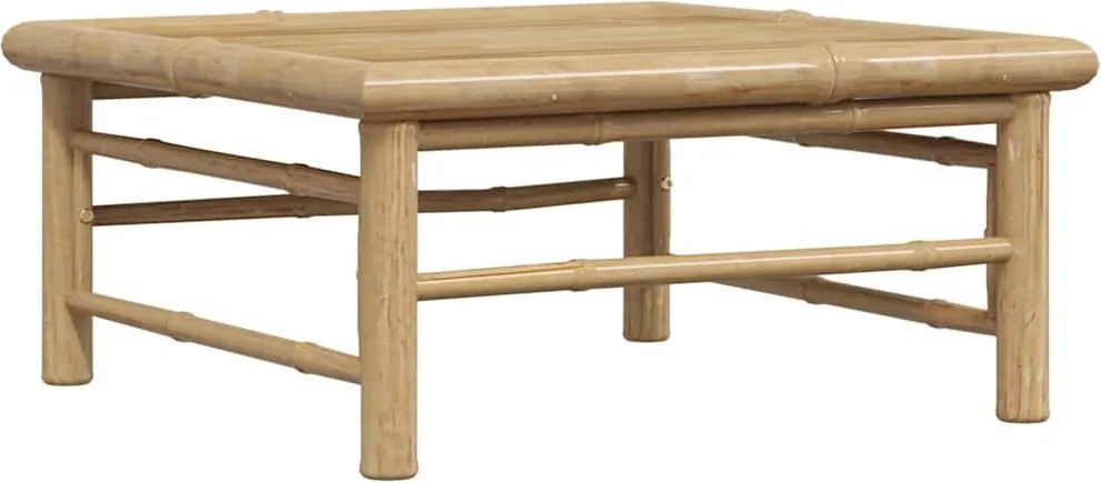 vidaXL Masă de grădină, 65x65x30 cm, bambus