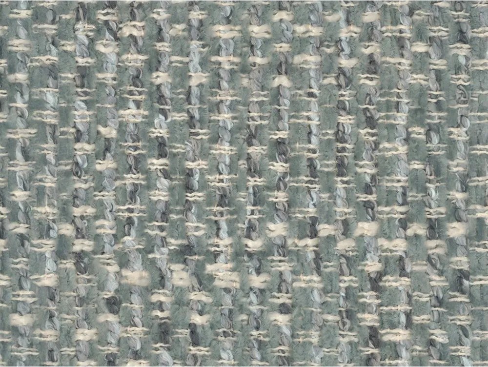 Taburet albastru cu tapițerie din chenille Georgia – Micadoni