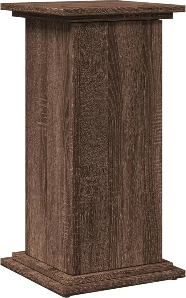 vidaXL Suport prezentare cu depozitare stejar maro 31x30x60 cm lemn