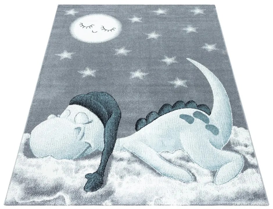 Covor pentru copii albastru/gri 120x170 cm Bambi – Ayyildiz Carpets