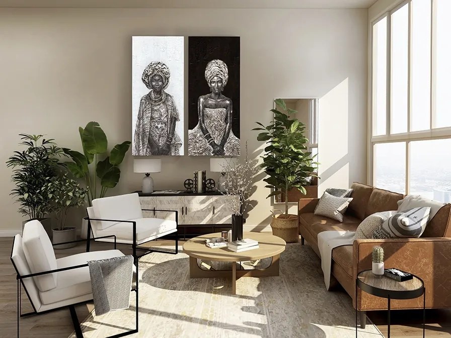 Tablou de perete decorativ canvas Johari, 70x160cm SV-207423