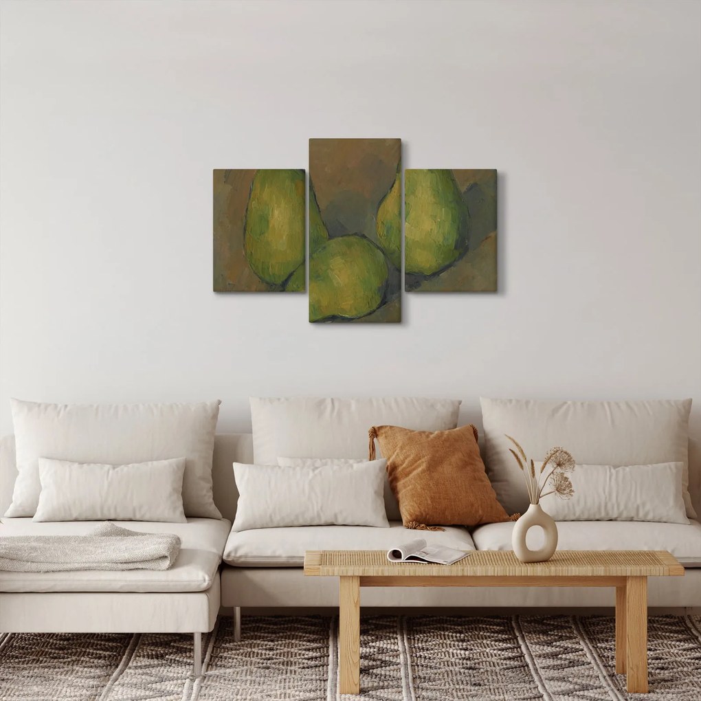 Tablou - Paul Cézanne, Three Pears, reproducere (90x60 cm)