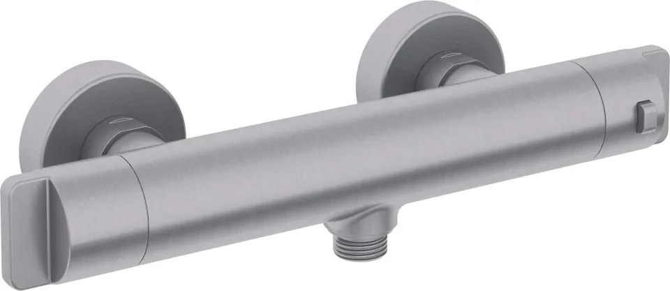 Baterie pentru Duș - Termostatata finisaj oțel șlefuit BCH_F4BT