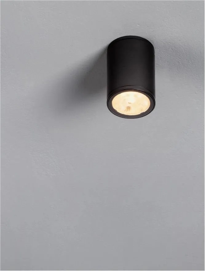 Plafoniera LED pentru iluminat exterior IP65 JUDI D-8cm negru