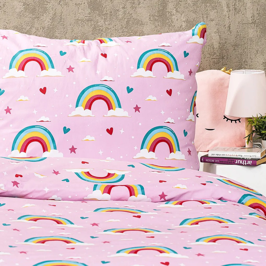 Lenjerie de pat pentru copii 4Home Rainbow