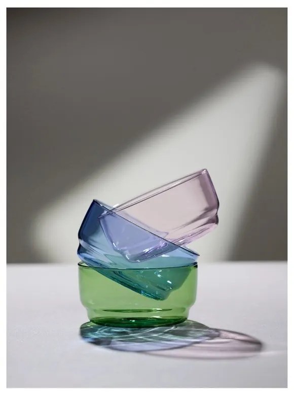 Boluri albastre 2 buc. din sticlă 500 ml Torino – Lyngby Glas