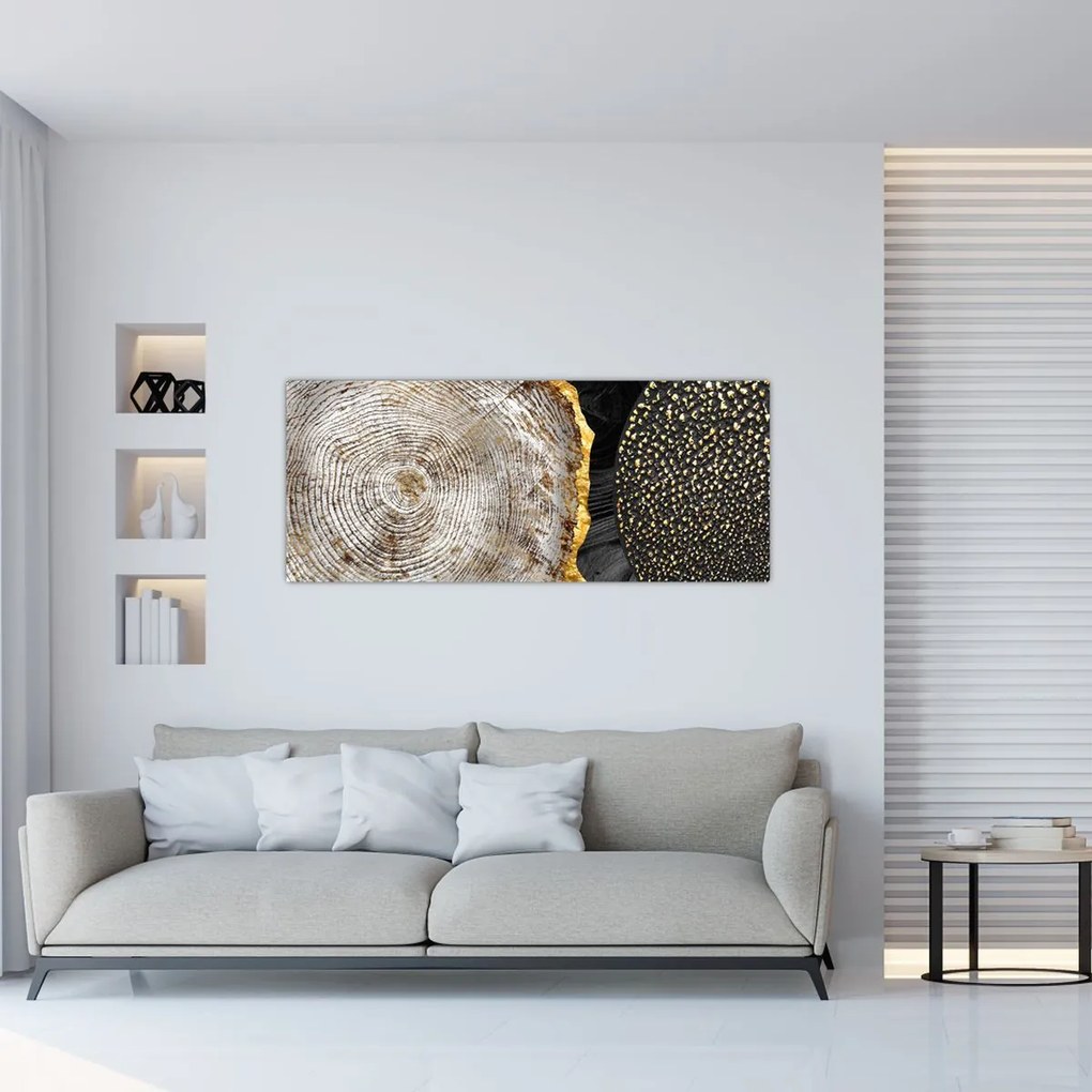 Tablou - Trunchiul copacului colaj 2 (120x50 cm)