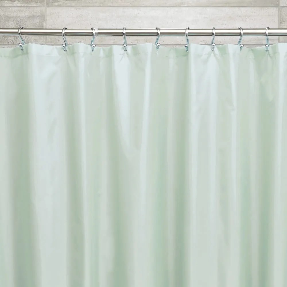 Perdea de duș iDesign, 183 x 183 cm, verde