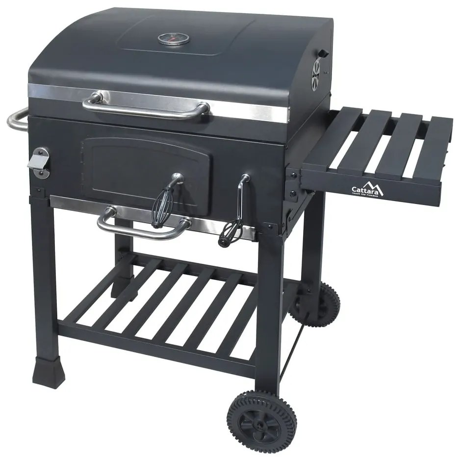 Grătar pe cărbuni cu grill din fontă Cattara Royal