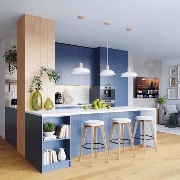 Lustră pe cablu Sollux SL.1321 FANO 1xE27/15W/230V alb