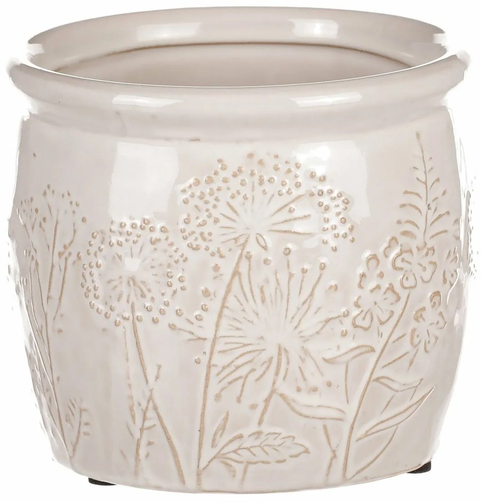 Husă pentru flori Flores, 14 x 12 x 14 cm,ceramică