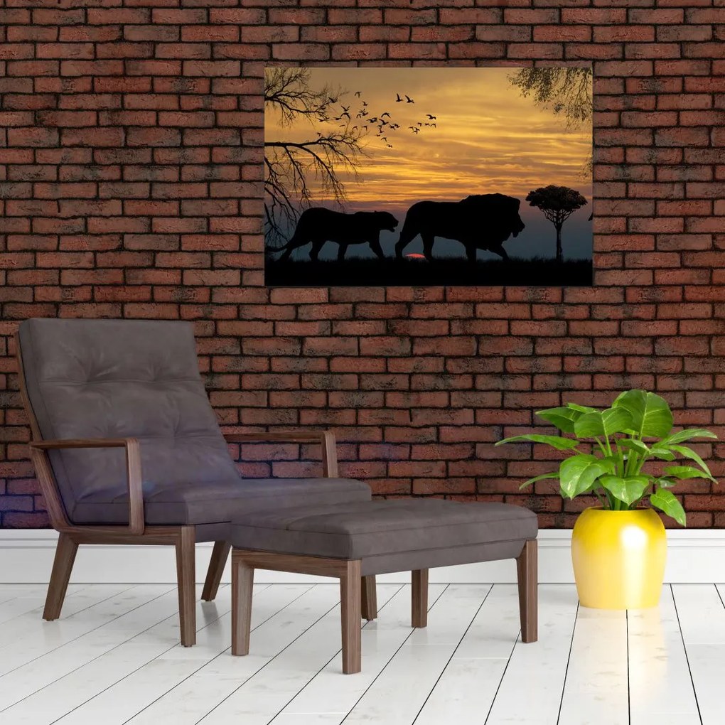 Tablou cu Safari (90x60 cm)