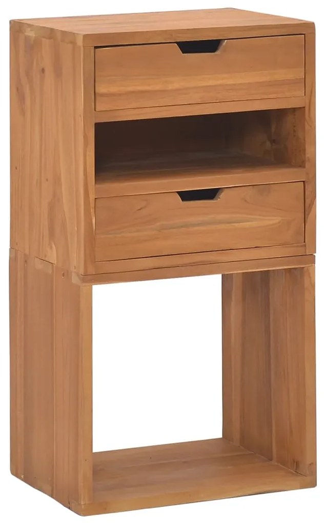vidaXL Dulap de depozitare, 40x30x76 cm, lemn masiv de tec