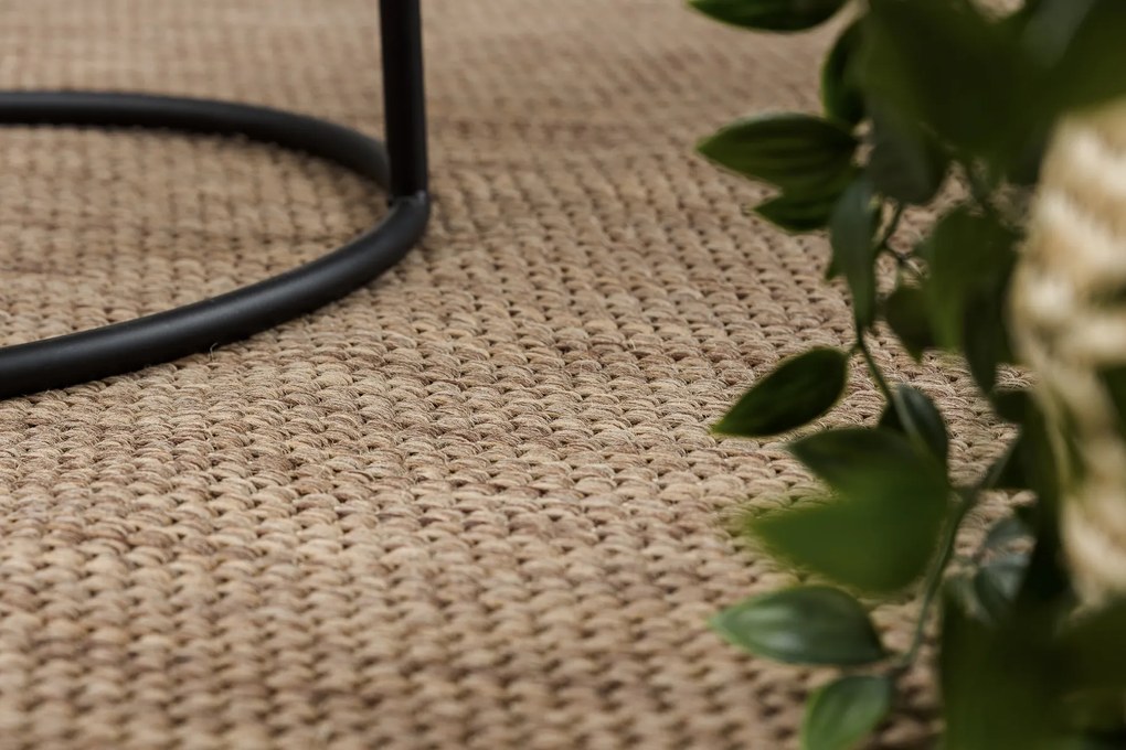 Covor sisal Floorlux 20195 coffee si mais