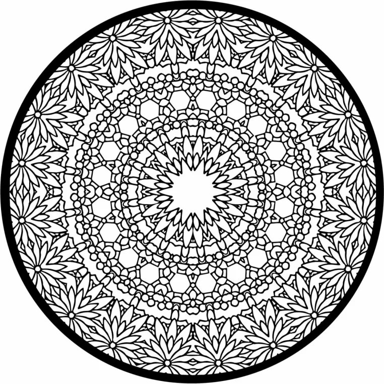 SENTOP | Mandala luxoasă din lemn pe perete, decorațiune interioară 3D | HELA