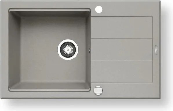 Pyramis 70083801 - Chiuvetă de bucătărie SPARTA PLUS LUX 78x48 cm granit/gri