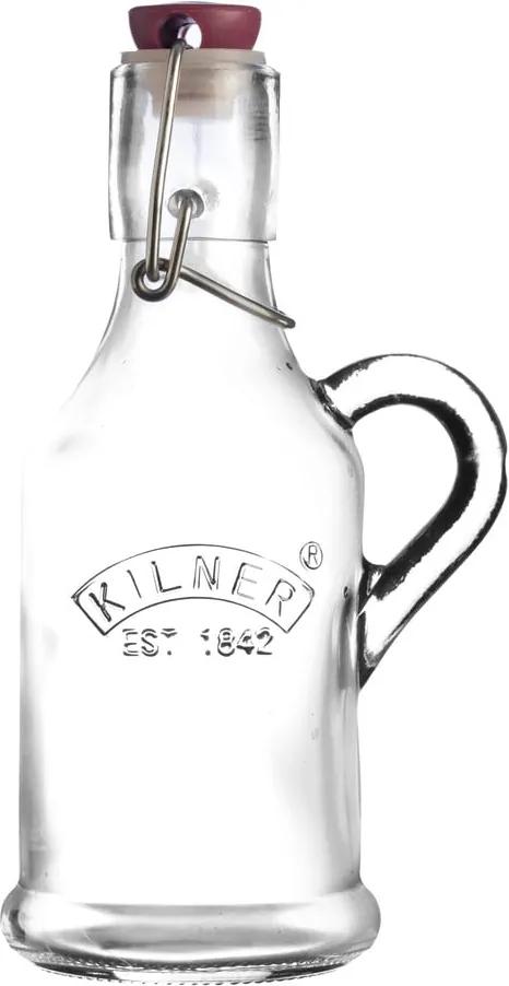 Sticlă cu clips pentru lichior Kilner, 0,2 L
