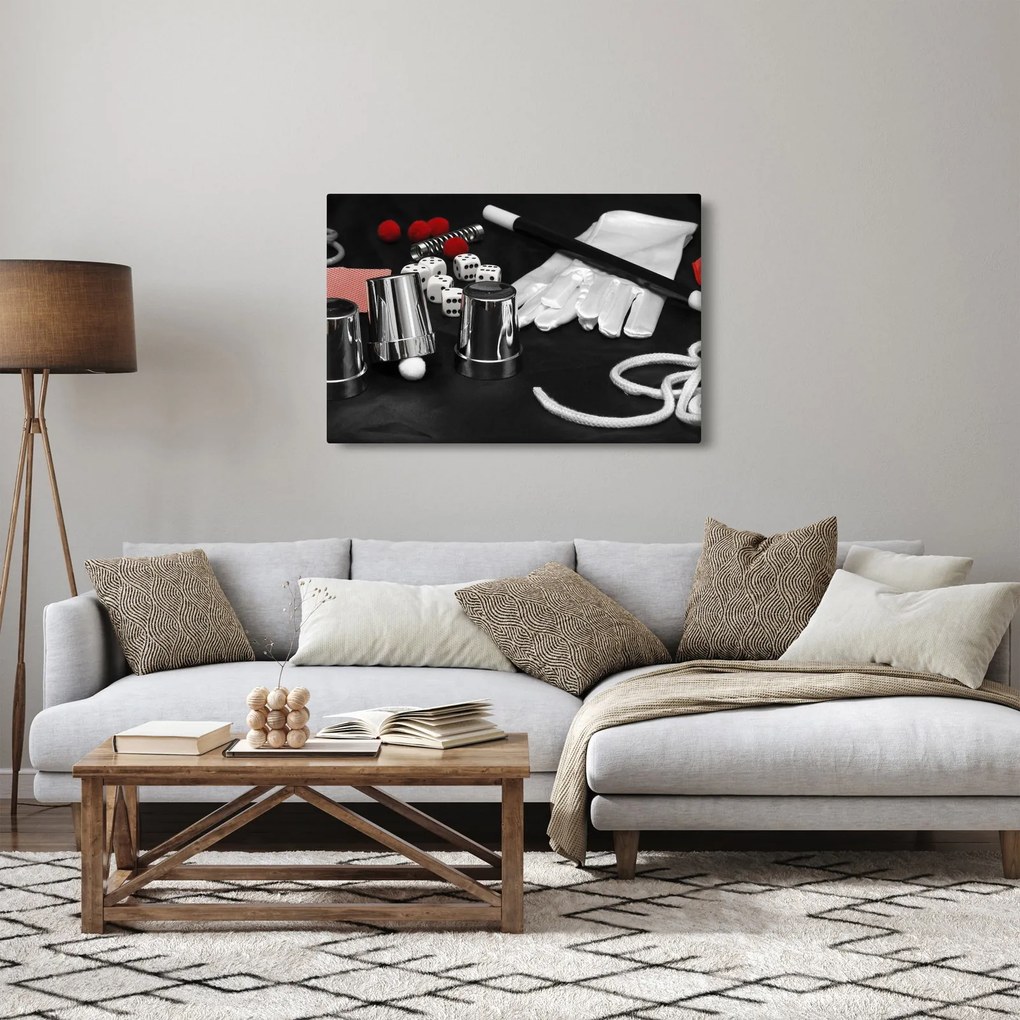 Tablou cu uneltele de magie (90x60 cm)