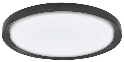 Plafoniera LED moderna design slim 56cm TROY negru NVL-9053594
