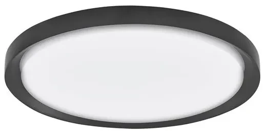 Plafoniera LED moderna design slim 56cm TROY negru NVL-9053594