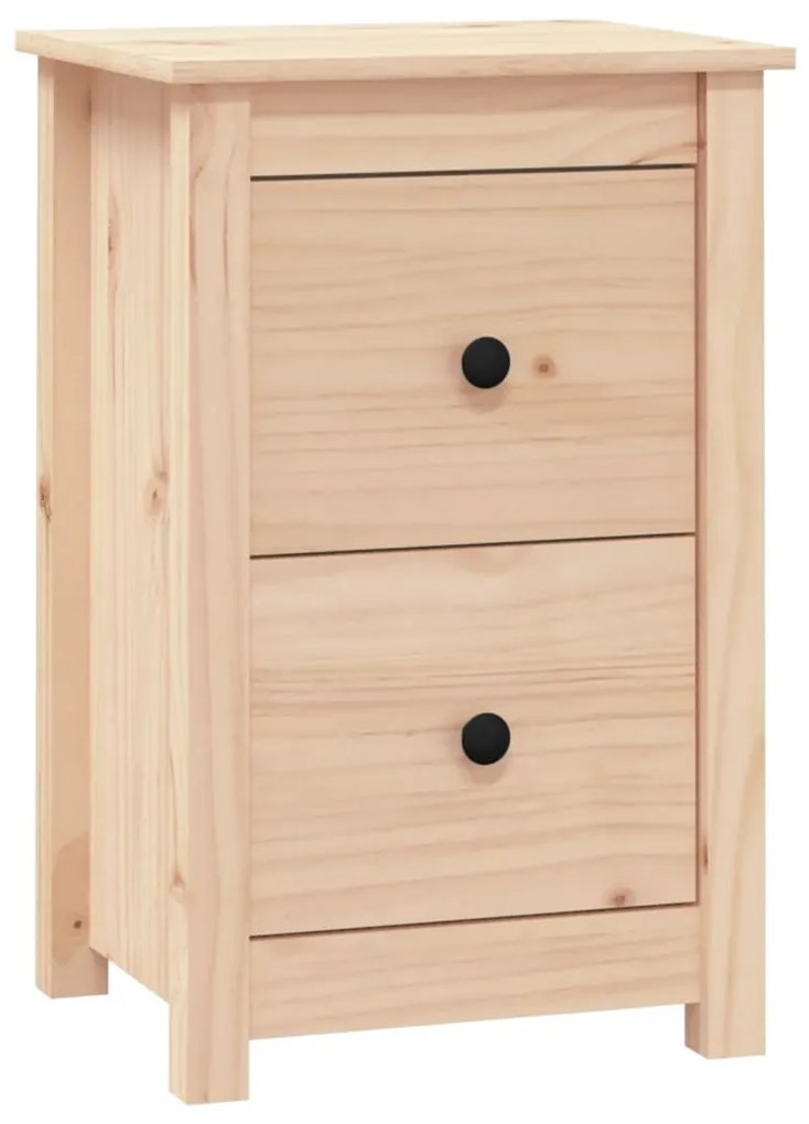 820946 vidaXL Noptiere, 40x35x61,5 cm, lemn masiv de pin