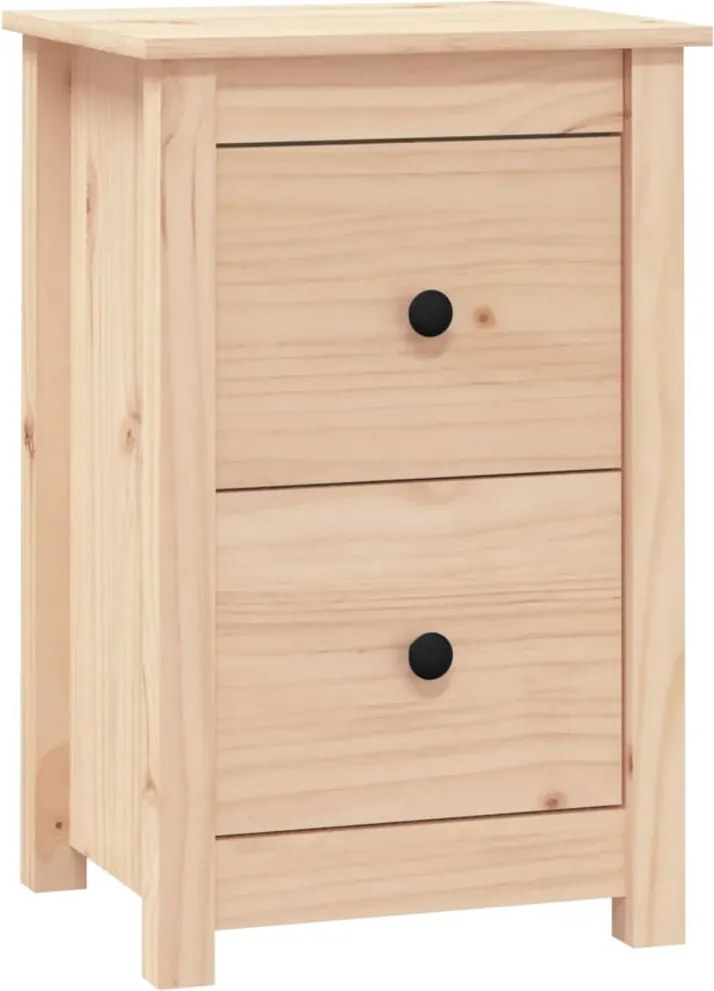 vidaXL Noptiere, 40x35x61,5 cm, lemn masiv de pin