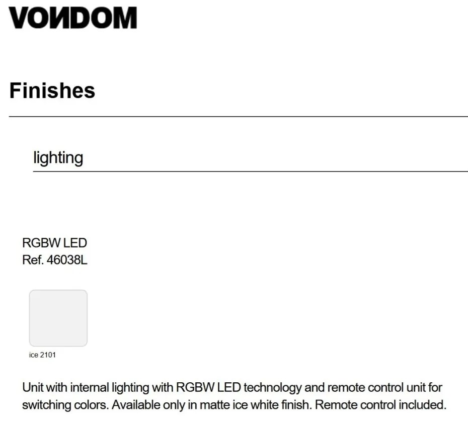 CORP DE ILUMINAT LED RGB DECORATIV THE SECOND LIGHT 38cm