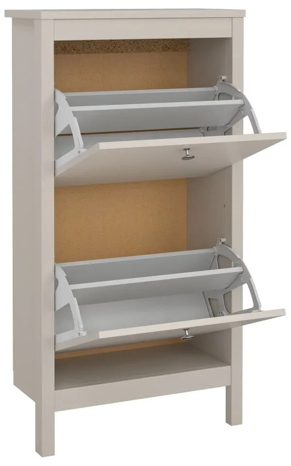 Pantofar grej cu deschidere înclinată Madrid – Tvilum