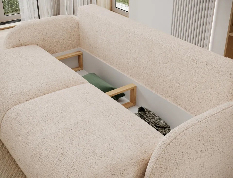 Canapea Avuela extensibil, 250x105x94 cm – Melno 18