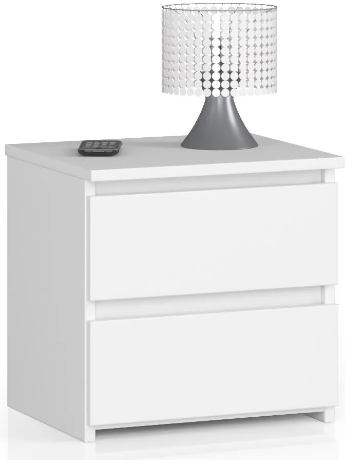 Noptieră CLeania CL2 (Alb). Promo -28%. 1068671