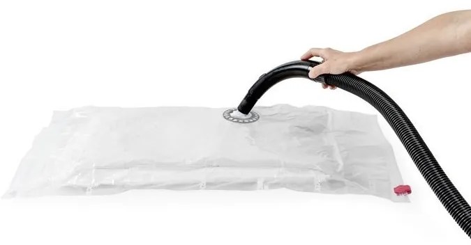 Set saci de depozitare Compactor Bag 80 x 100 cm, 2 buc, transparent
