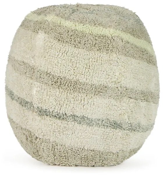 Fotoliu puf pentru copii verde salvie Neptune – Lorena Canals