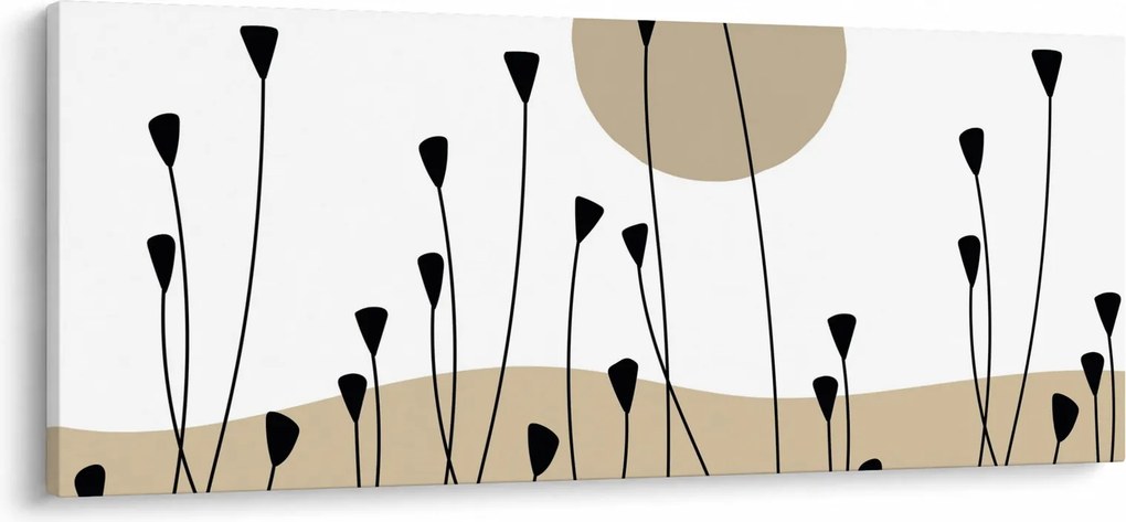Tablou - Pajiște grafică N⁰2 (120x50 cm)