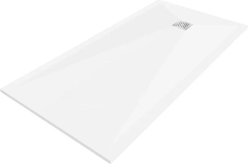 Mexen Stone+ cadă de duș din compozit dreptunghiulară 200 x 80 cm, alb - 44108020