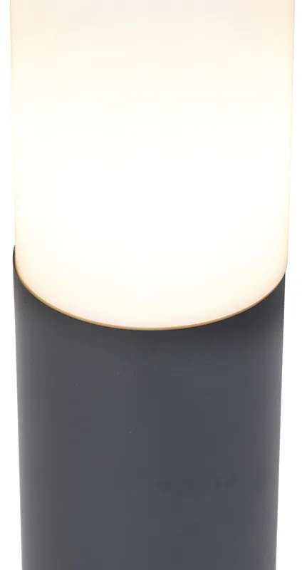 Lampă de stradă exterioară inteligentă antracit 45 cm cu WiFi P45 - Rox