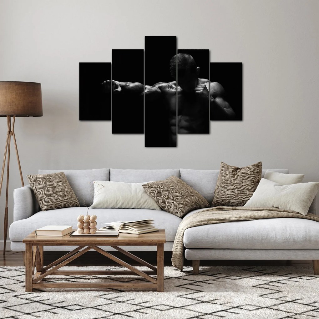 Tablou - Lovitura cu pumn (150x105 cm)
