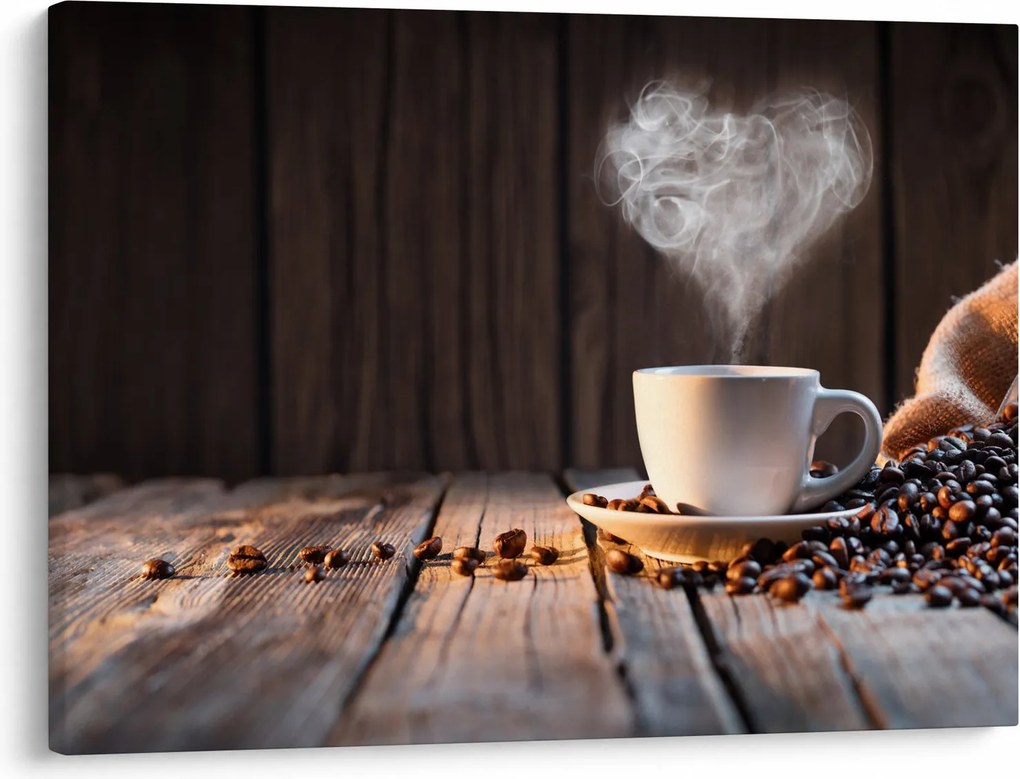 Tablou - Timp pentru cafea (70x50 cm)