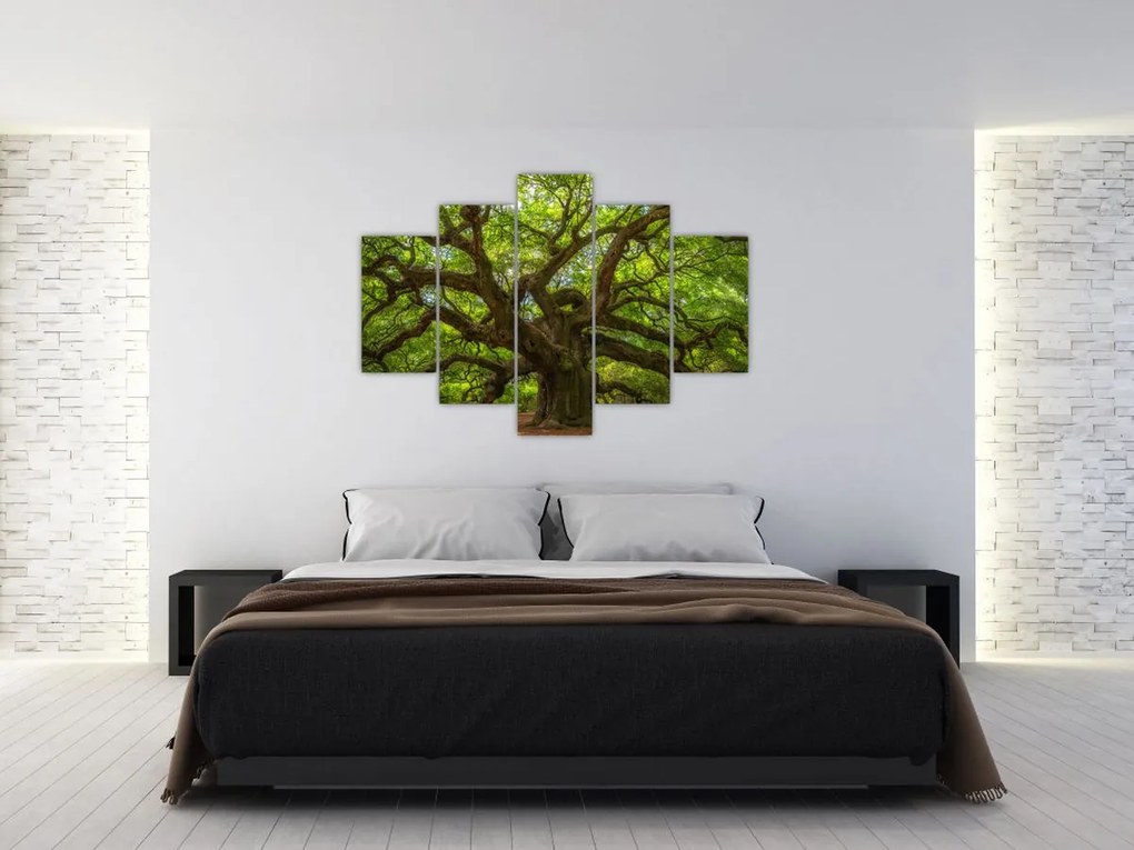 Tablou - Copac verde (150x105 cm)