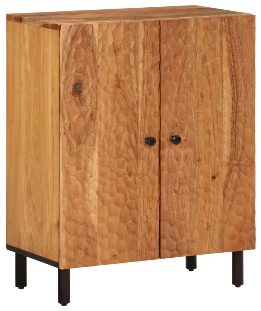 356857 vidaXL Dulap lateral, 60x33x75 cm, lemn masiv de acacia