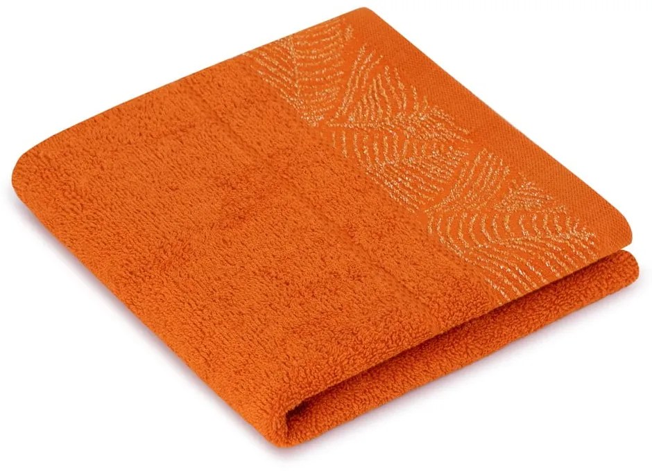 Prosoape de baie portocalii/bej 6 buc. din bumbac din frotir Bellis – Restilo