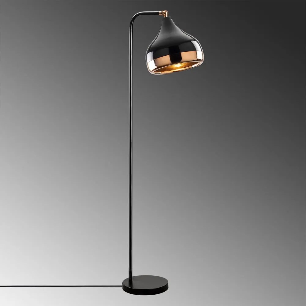 Lampadar Opviq lights Yildo, negru-arămiu
