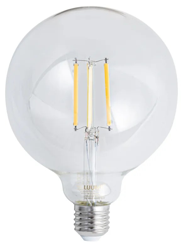 Set 5 becuri Becuri LED inteligente E27 reglabile G125 transparente 7W 806lm 2700-6500K