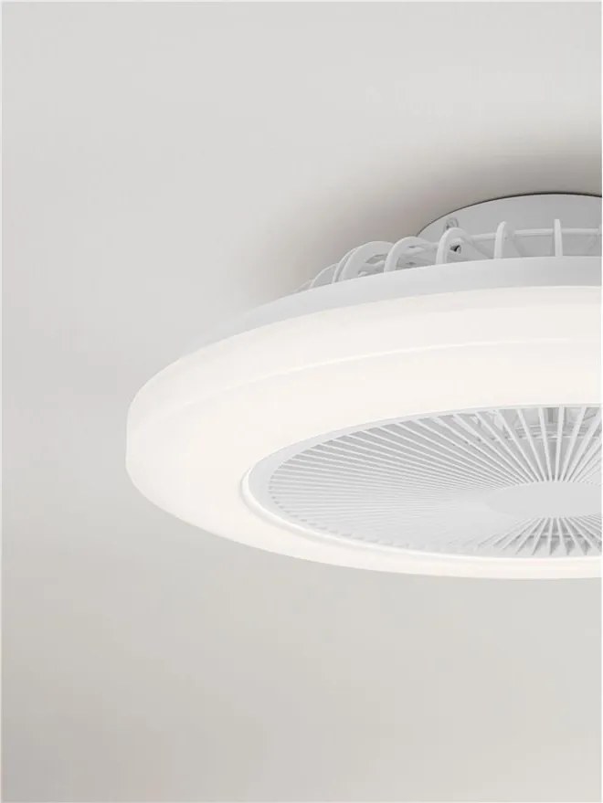 Lustra LED cu ventilator si telecomanda FLUX