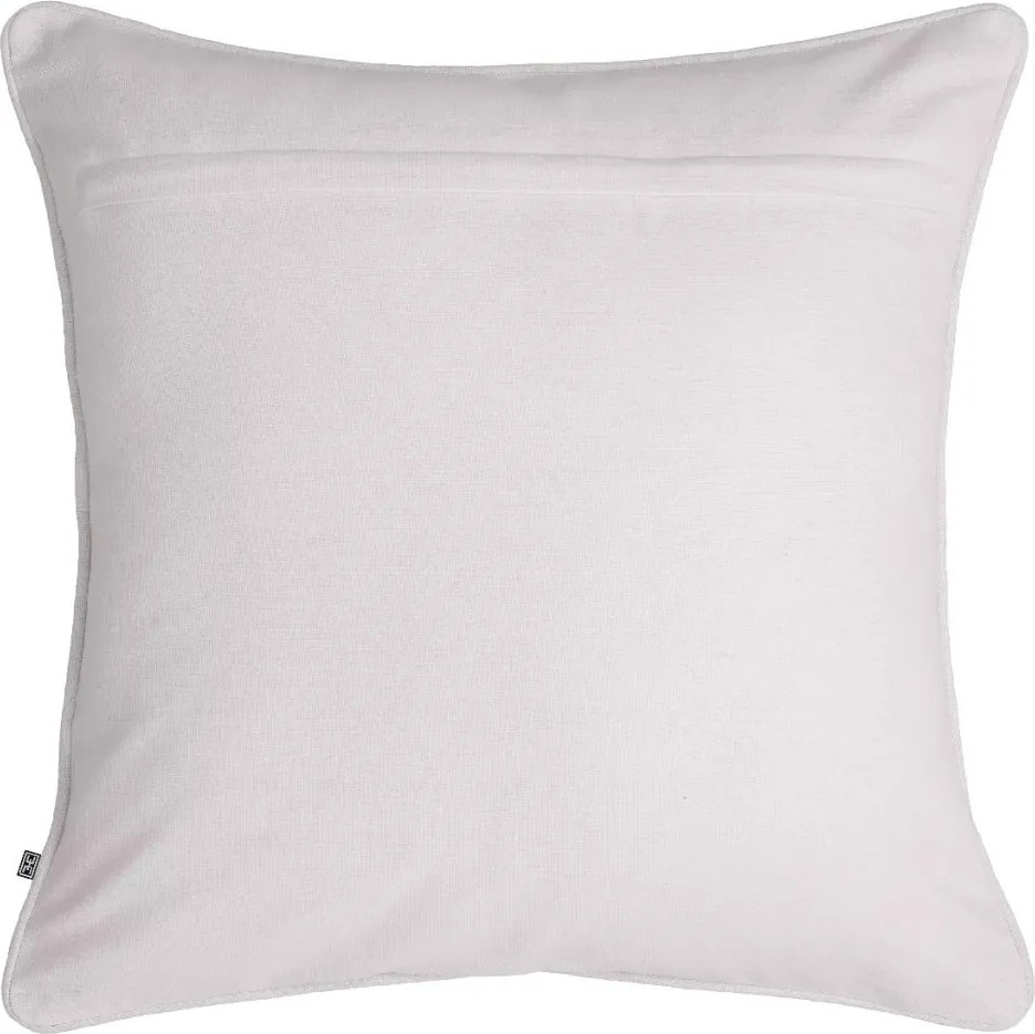 Perna decorativa design LUX Sabrosa 50x50cm, albastru/ alb