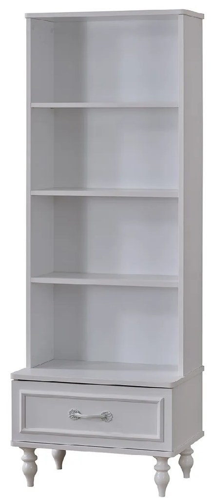 Biblioteca Juliette pentru Camera Copiilor 60x39x171 cm , Eleganta Clasica si Organizare Practica