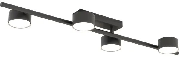 Plafonieră BET 4xGX53/12W/230V negru