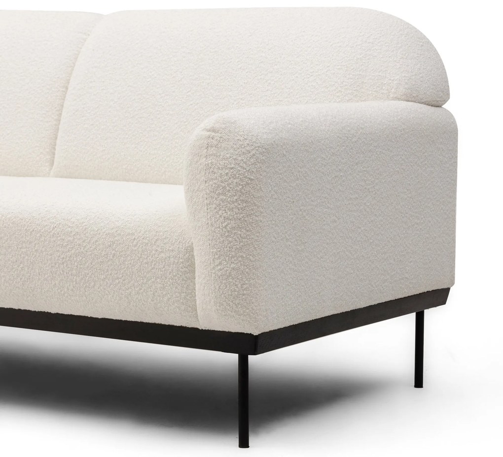 Canapea de design Culoare alb, ANDERSON