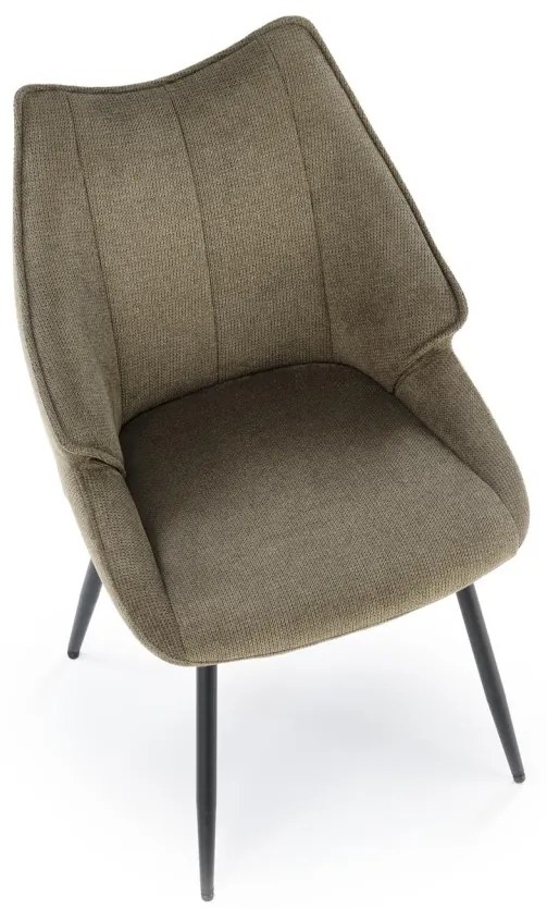Scaun K543 stofa olive