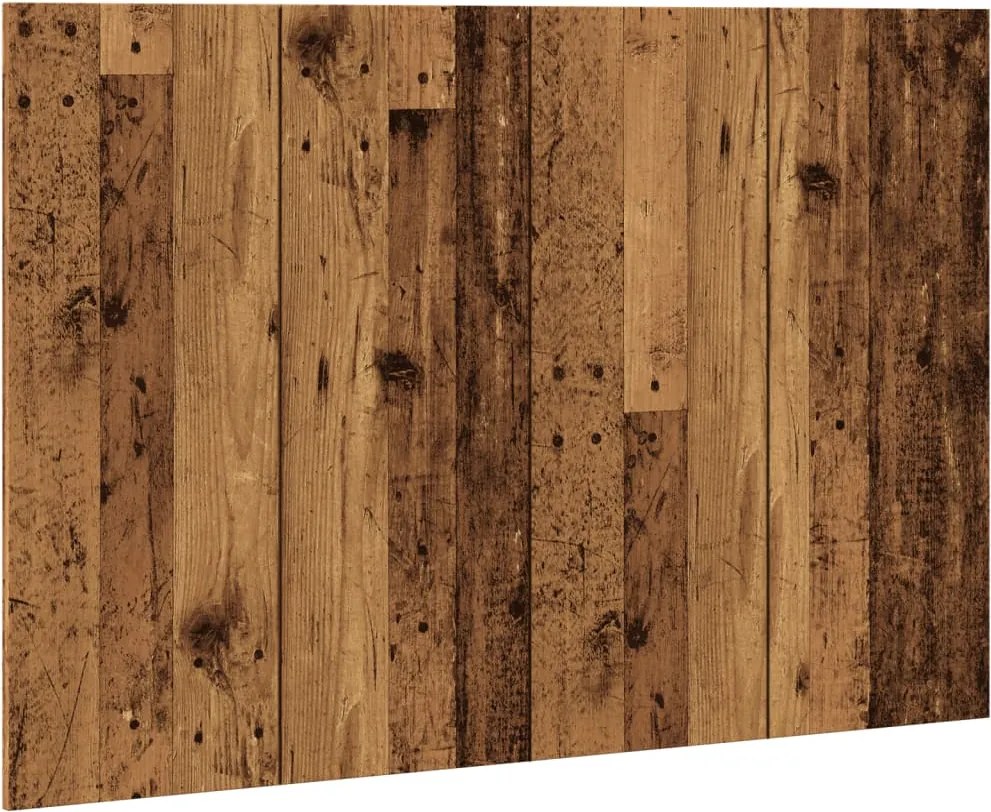 vidaXL Tăblie de pat, lemn vechi, 120x1,5x80 cm, lemn prelucrat